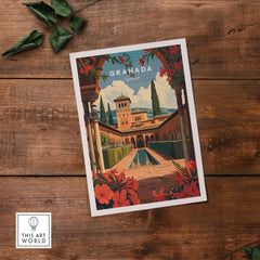 Granada Wall Art Print-This Art World