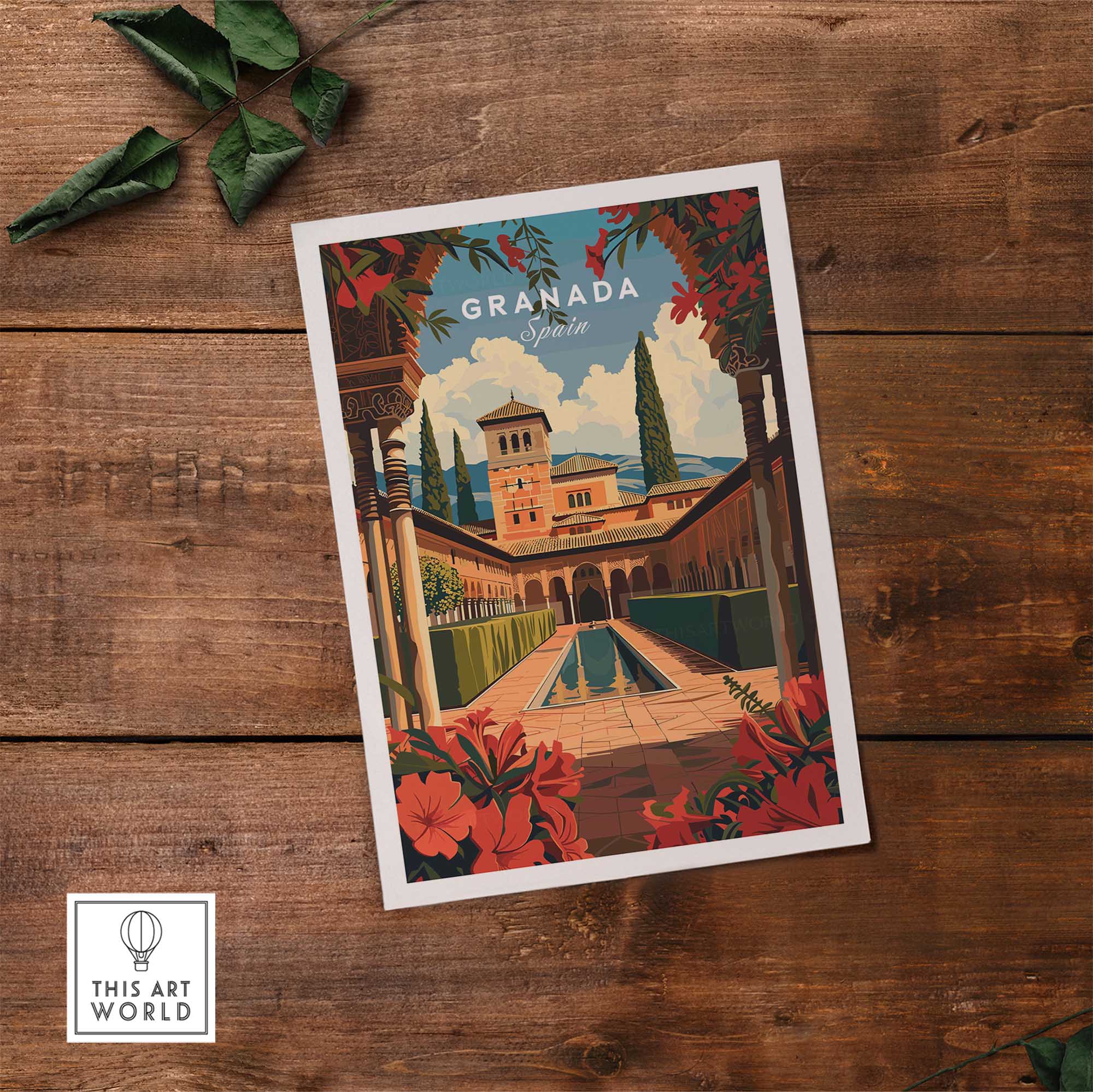Granada Wall Art Print-This Art World
