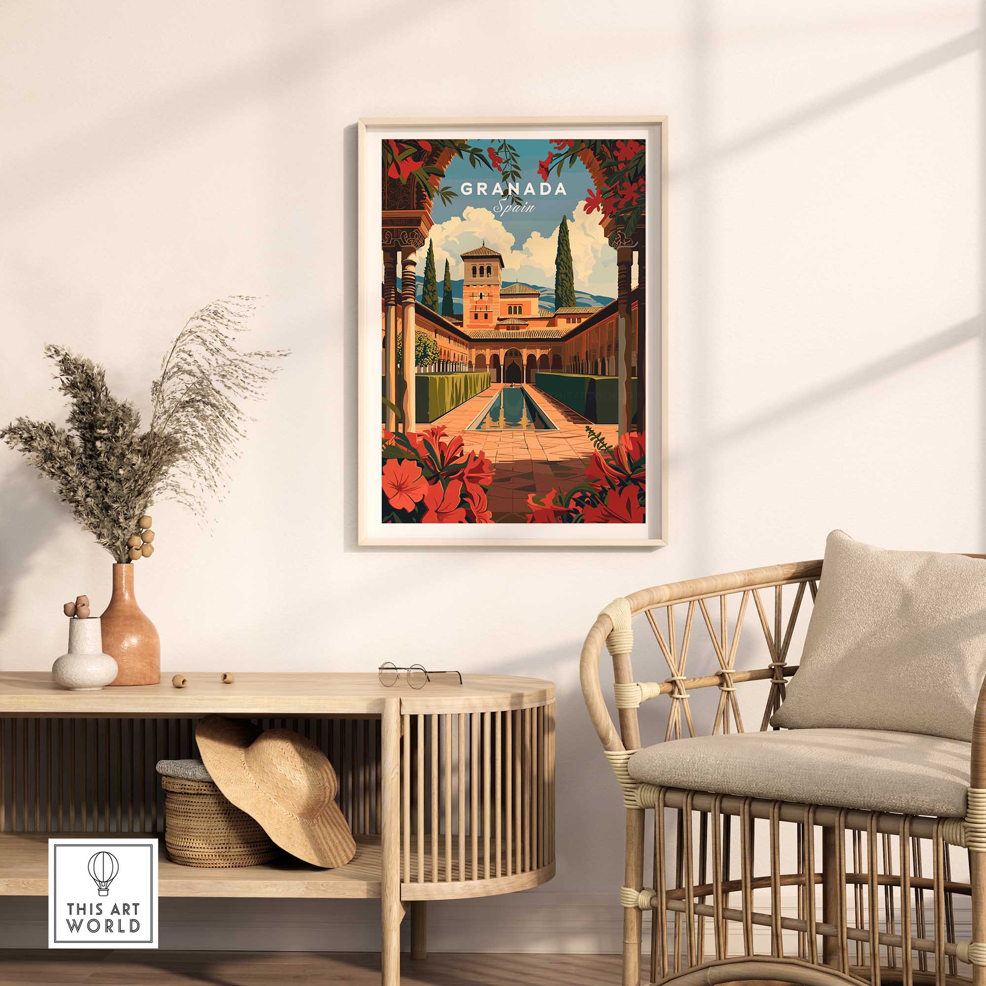 Granada Wall Art Print-This Art World