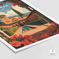 Granada Wall Art Print-This Art World
