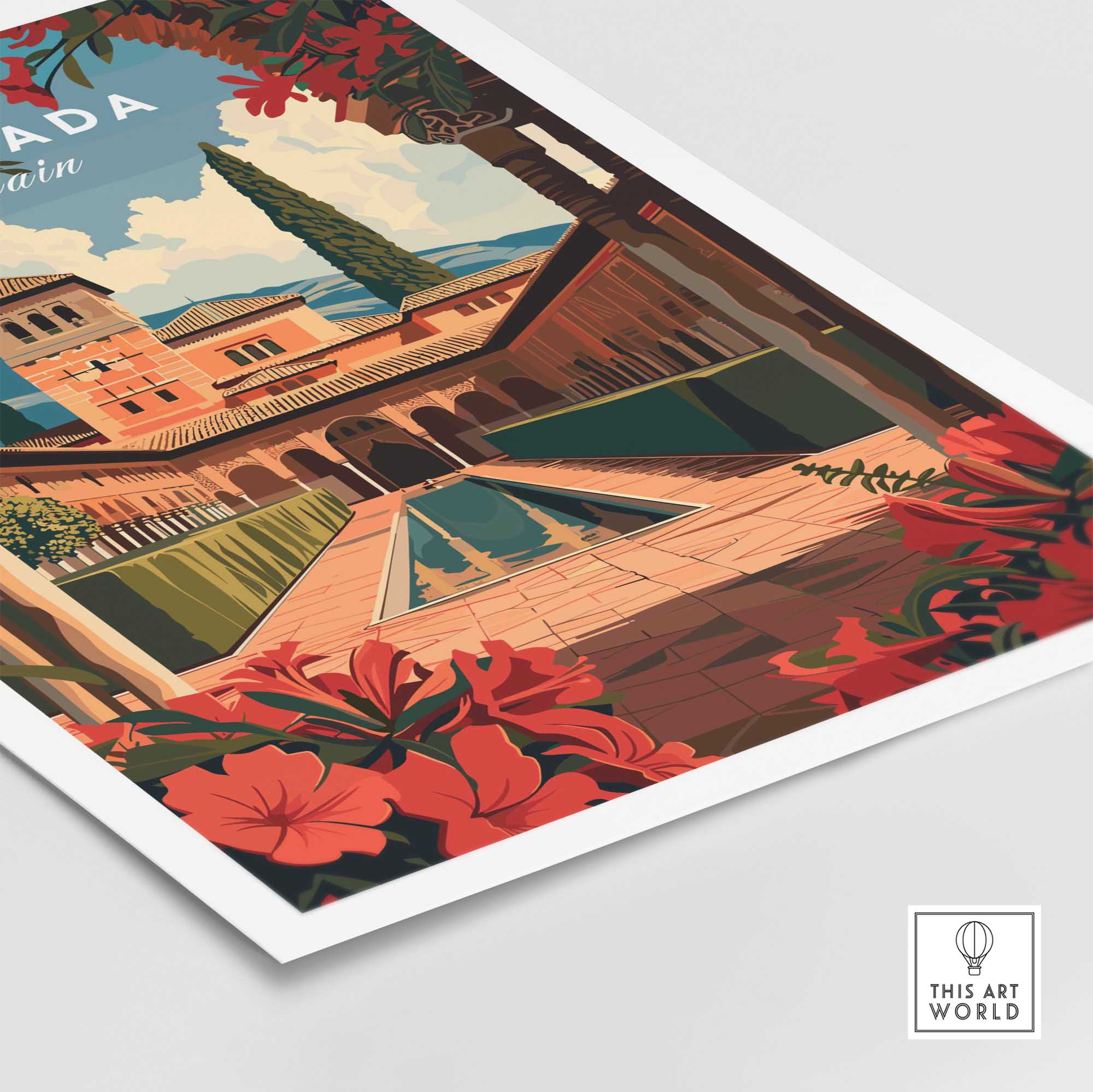 Granada Wall Art Print-This Art World