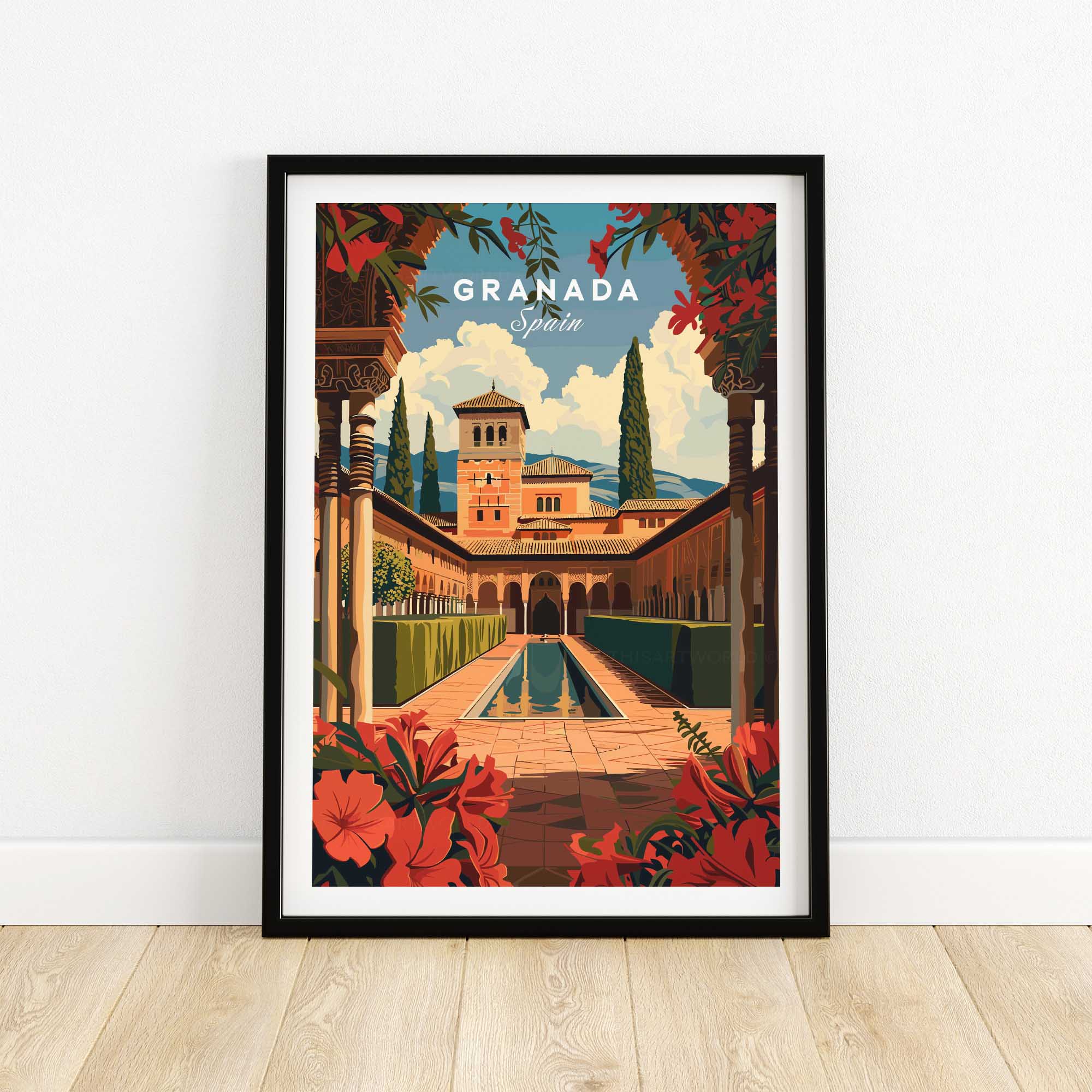 Granada Wall Art Print-This Art World