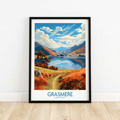 Grasmere Lake District Print-This Art World