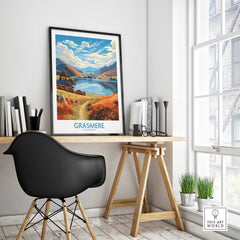 Grasmere Lake District Print-This Art World