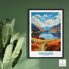 Grasmere Lake District Print-This Art World