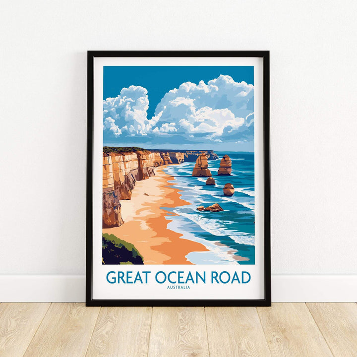 Great Ocean Road Travel Poster