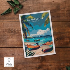 Guadeloupe Poster-This Art World