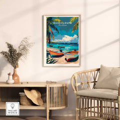 Guadeloupe Poster-This Art World