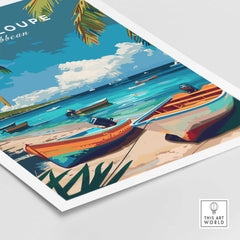 Guadeloupe Poster-This Art World