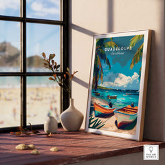 Guadeloupe Poster-This Art World