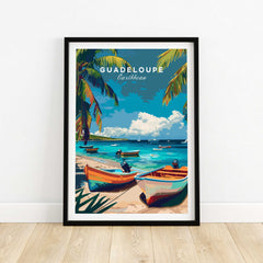Guadeloupe Poster-This Art World