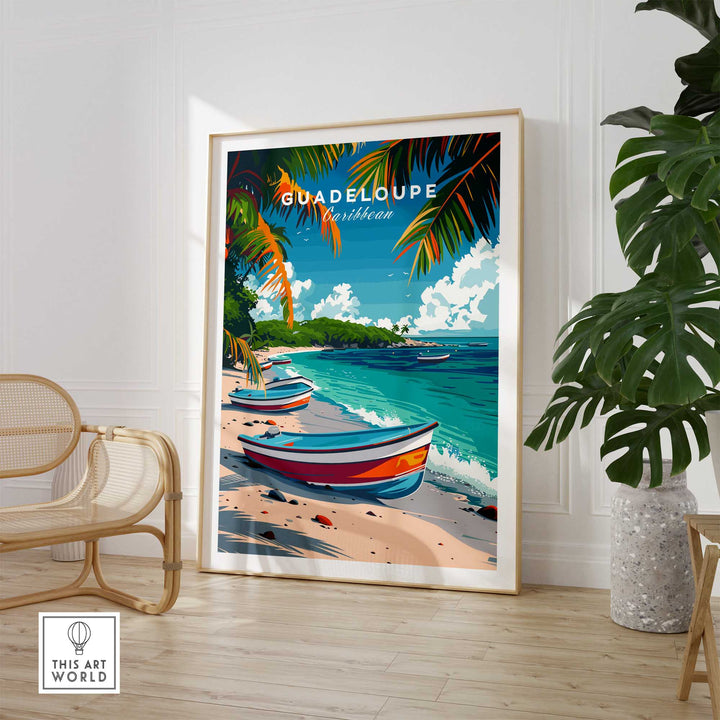 Guadeloupe Print-This Art World