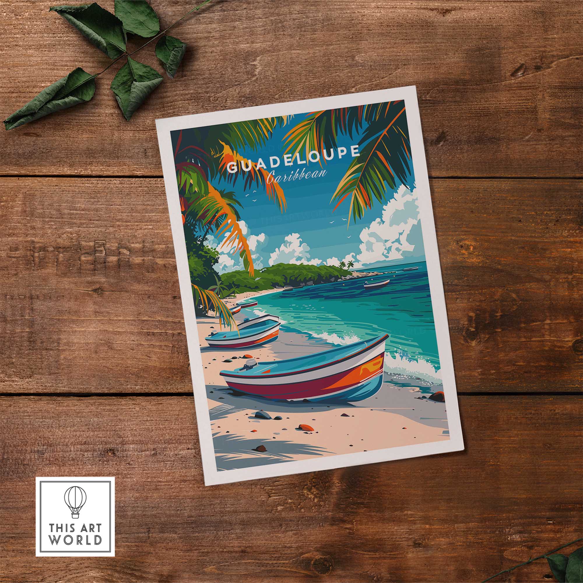 Guadeloupe Print-This Art World