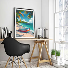 Guadeloupe Print-This Art World