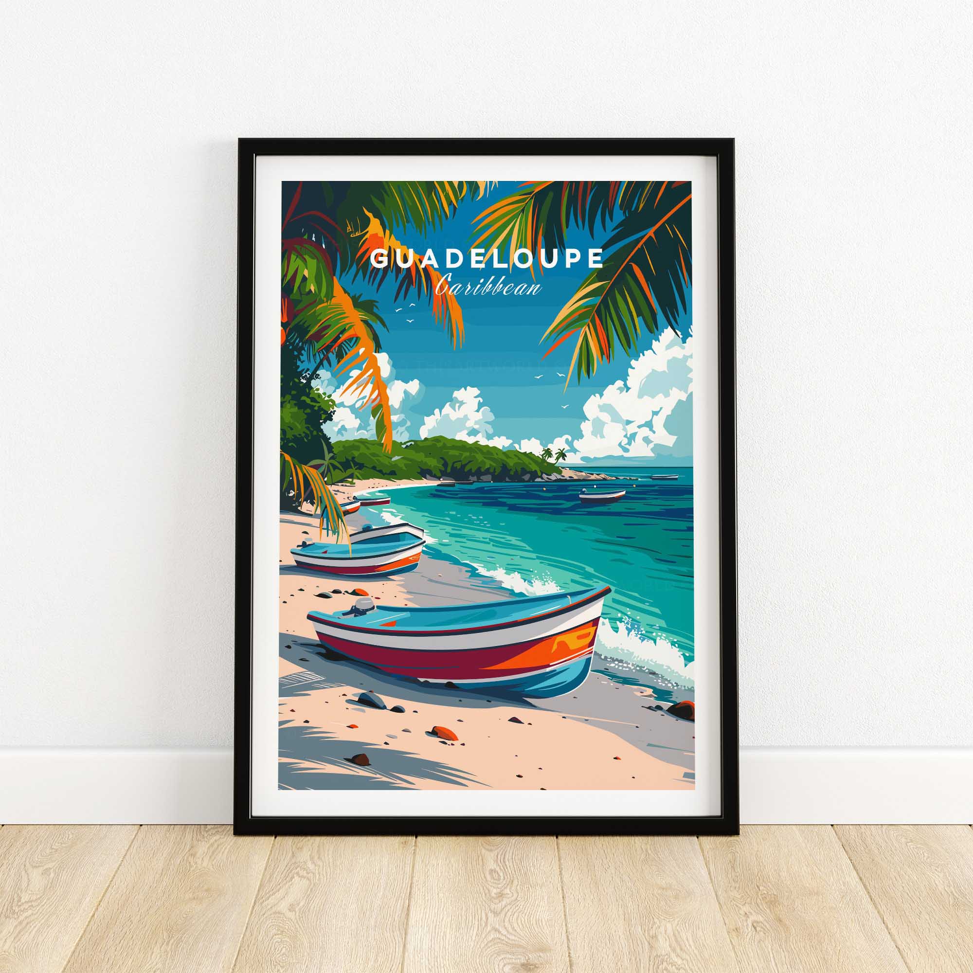 Guadeloupe Print-This Art World