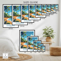 Guadeloupe Travel Poster-This Art World