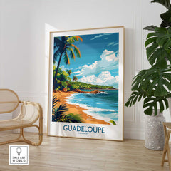Guadeloupe Travel Poster-This Art World