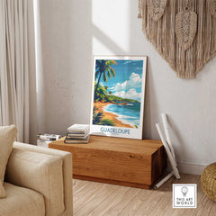 Guadeloupe Travel Poster-This Art World
