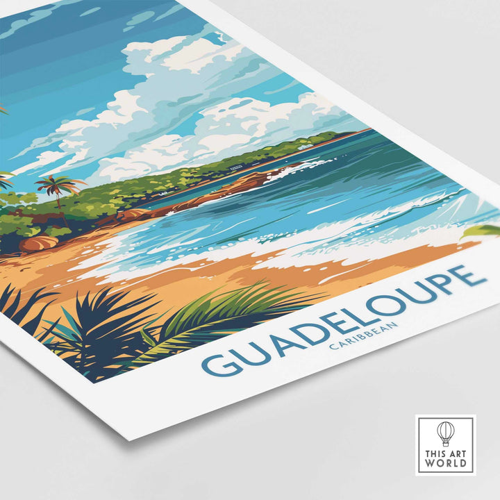 Guadeloupe Travel Poster-This Art World