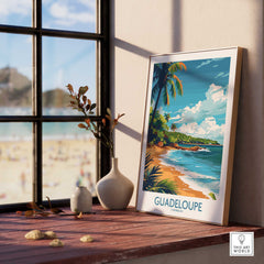 Guadeloupe Travel Poster-This Art World