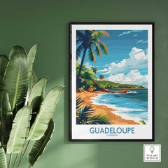 Guadeloupe Travel Poster-This Art World