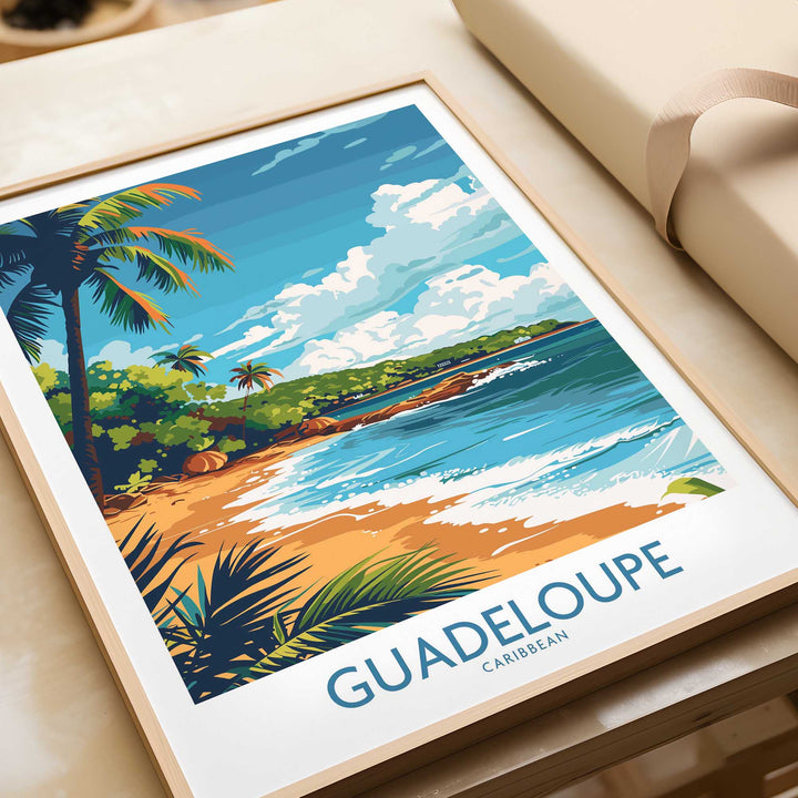 Guadeloupe Travel Poster-This Art World