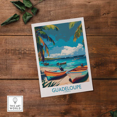 Guadeloupe Travel Print-This Art World