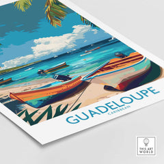 Guadeloupe Travel Print-This Art World