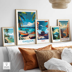 Guadeloupe Travel Print-This Art World