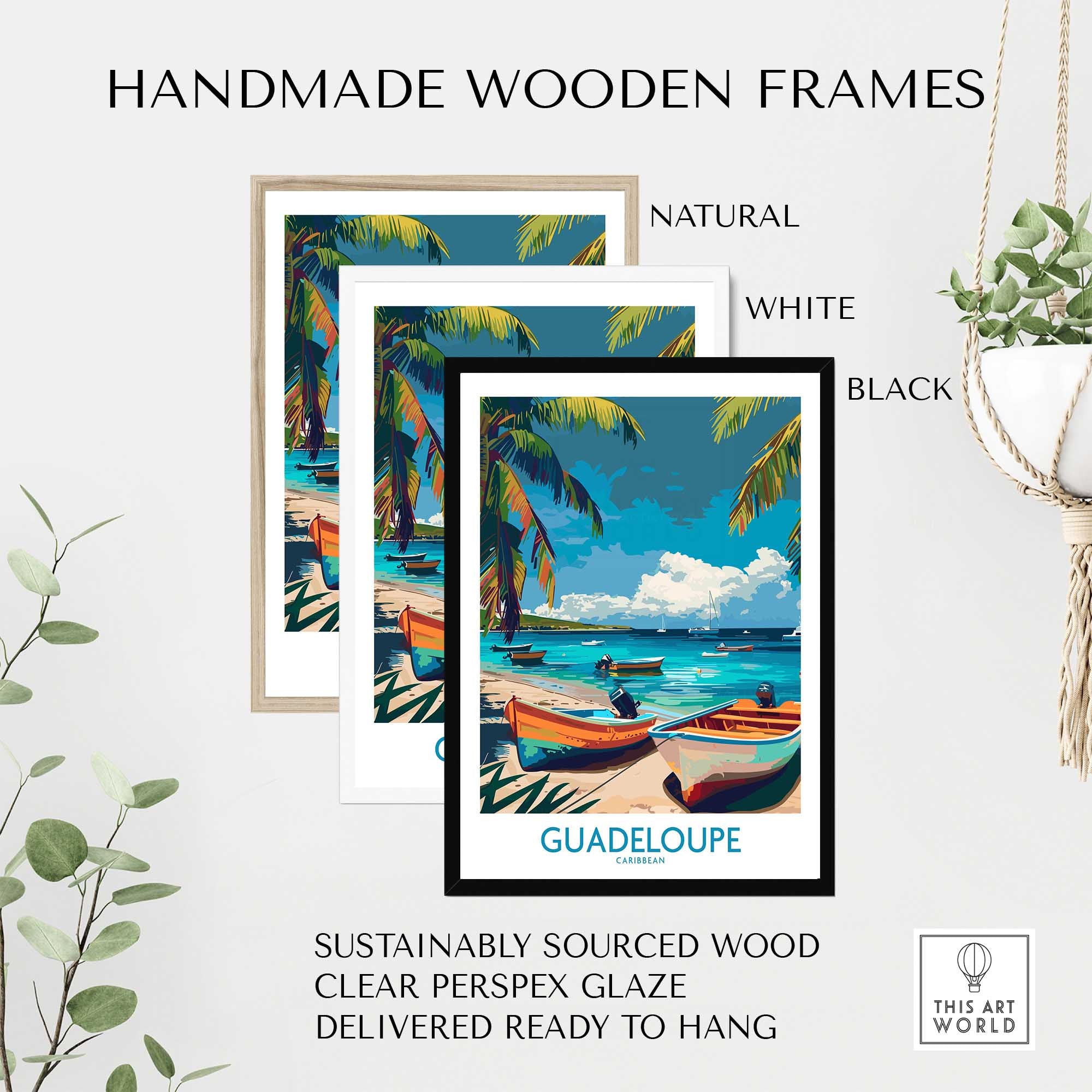 Guadeloupe Travel Print-This Art World