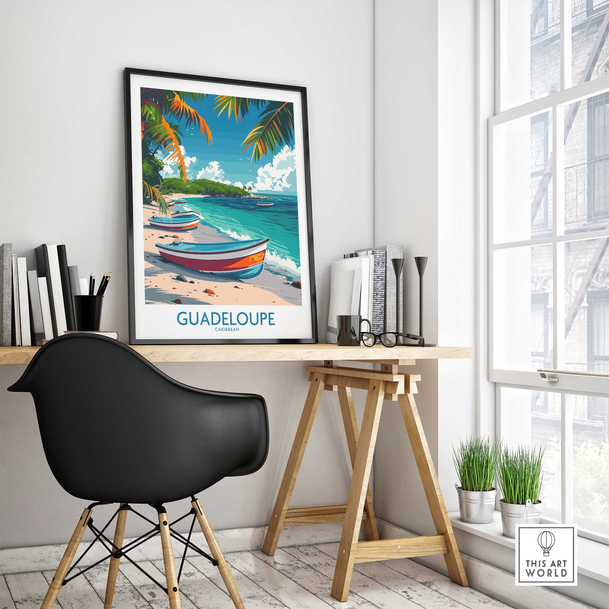 Guadeloupe Wall Art-This Art World