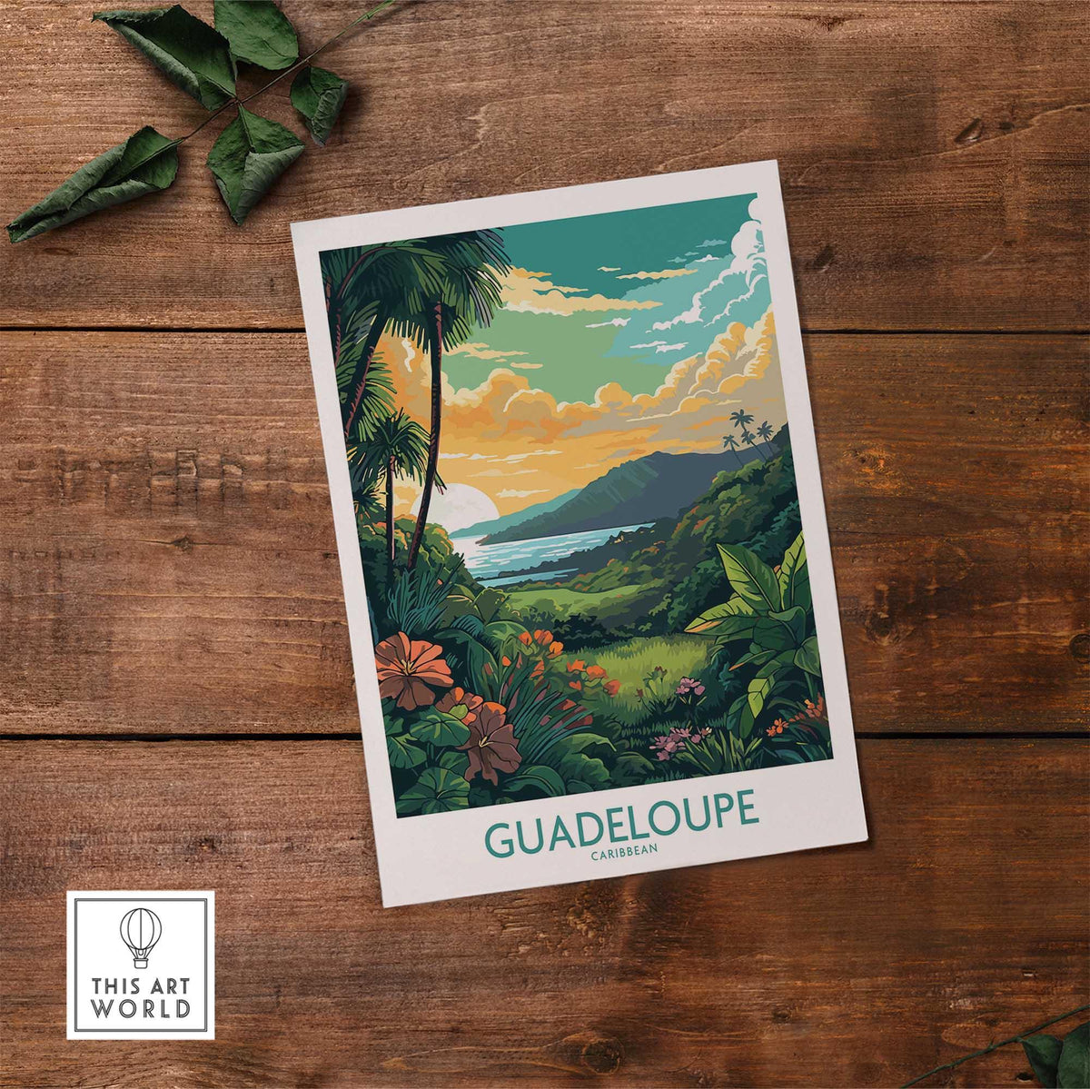 Guadeloupe Wall Art Caribbean-This Art World