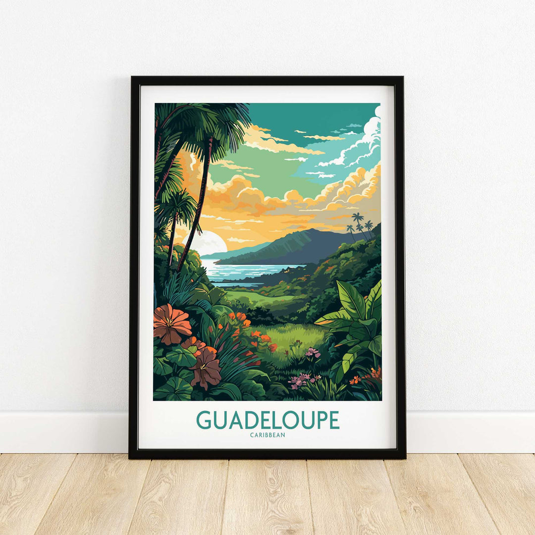 Guadeloupe Wall Art Caribbean-This Art World