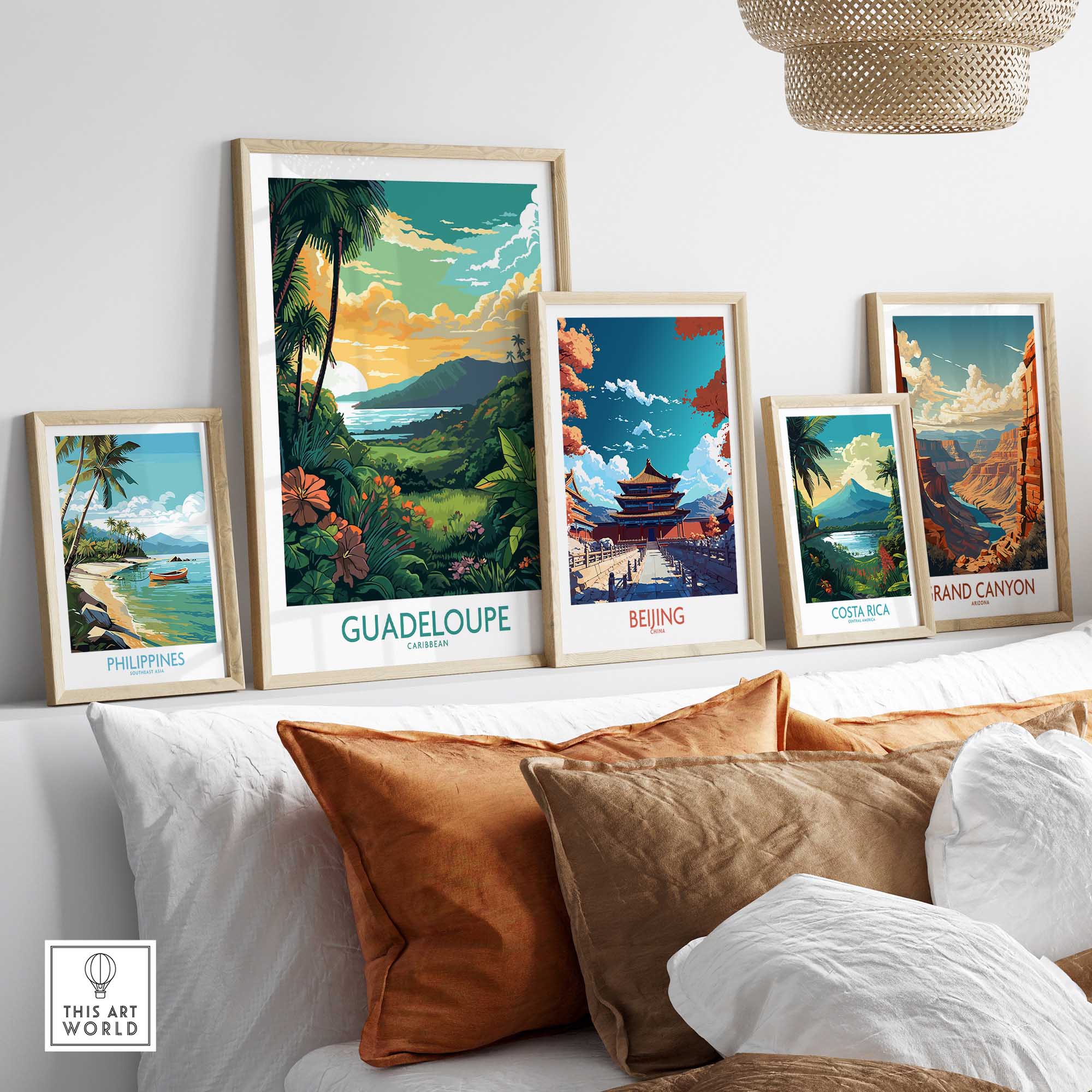 Guadeloupe Wall Art Caribbean-This Art World