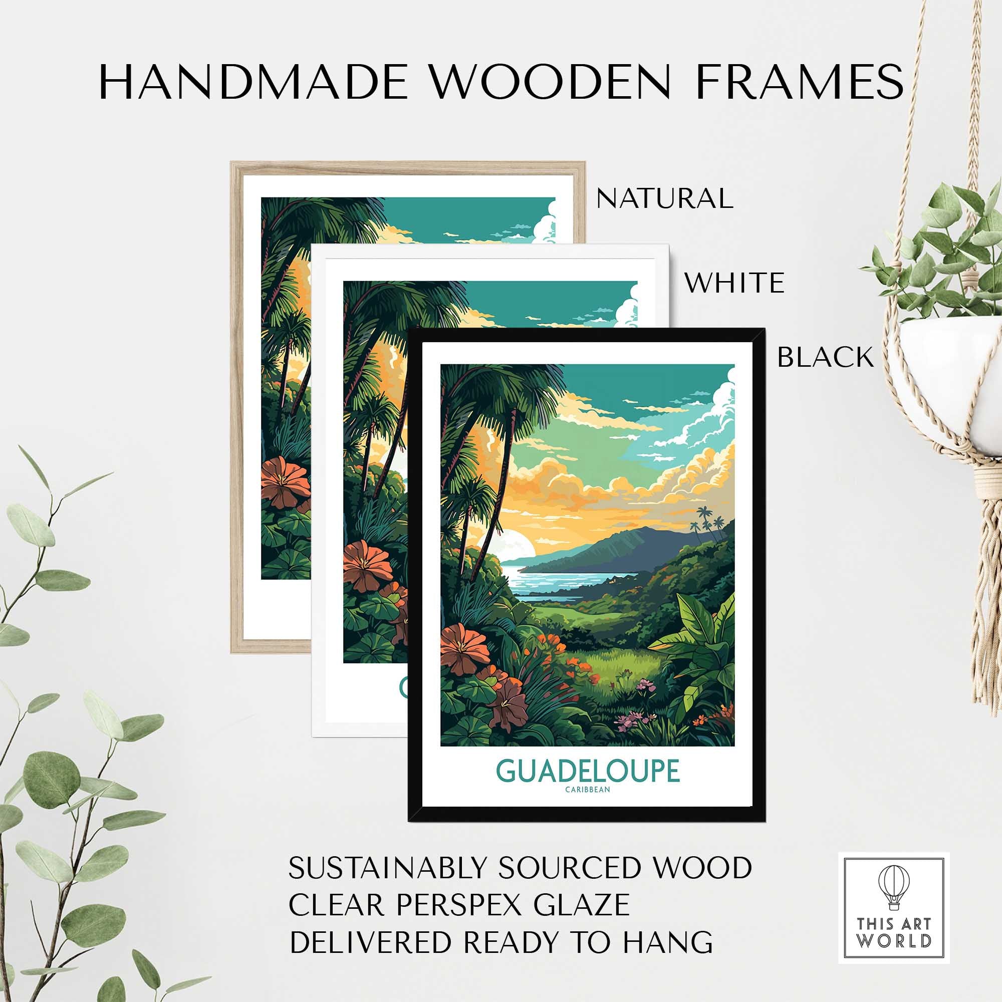 Guadeloupe Wall Art Caribbean-This Art World