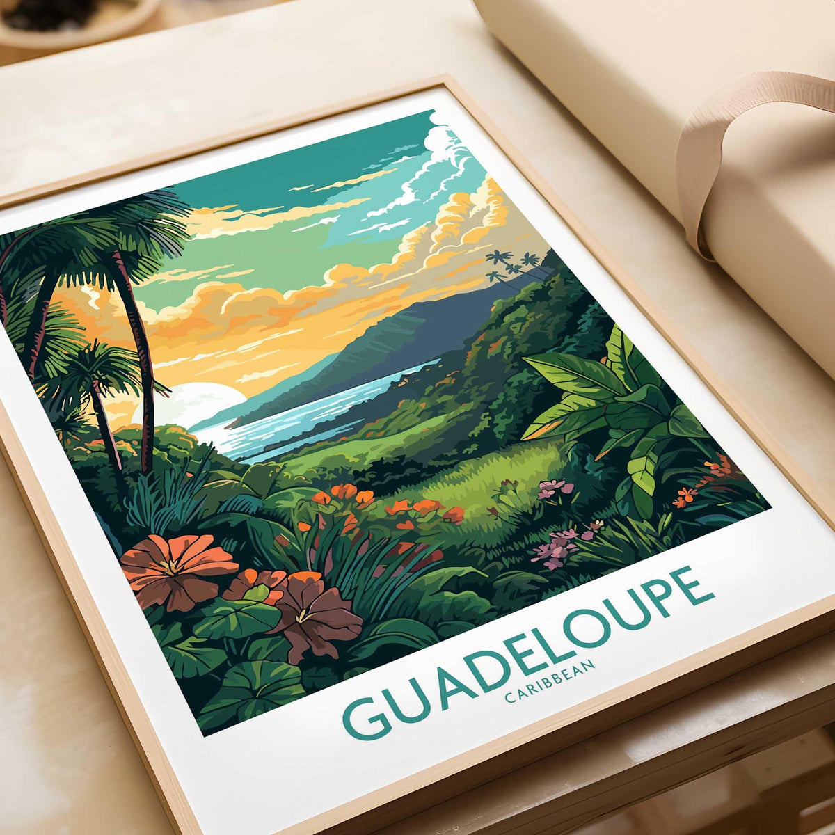 Guadeloupe Wall Art Caribbean-This Art World