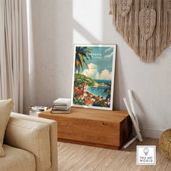 Gustavia Travel Print - Saint Barthélemy-This Art World