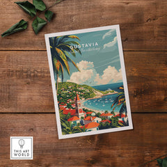 Gustavia Travel Print - Saint Barthélemy-This Art World