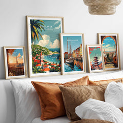 Gustavia Travel Print - Saint Barthélemy-This Art World