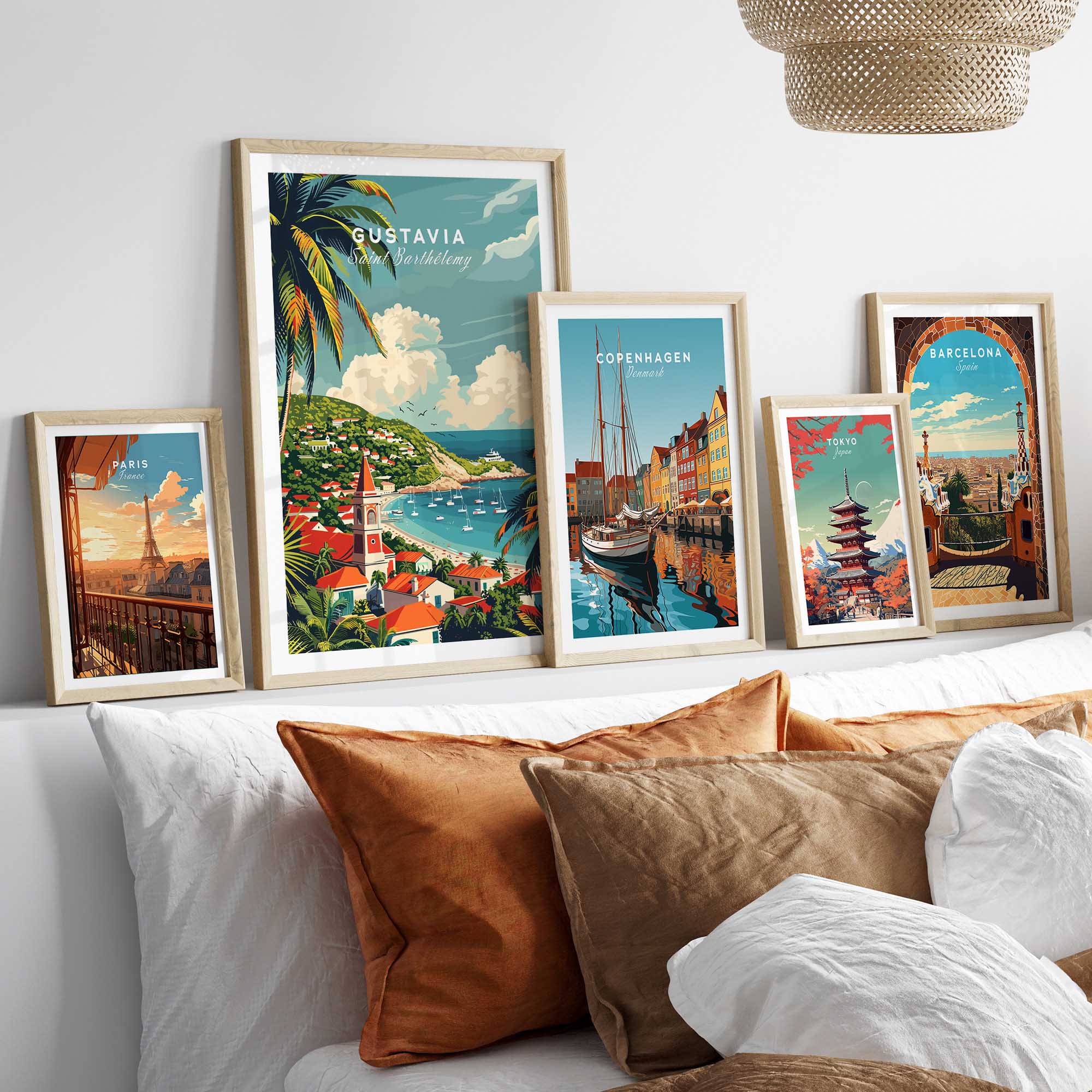 Gustavia Travel Print - Saint Barthélemy-This Art World