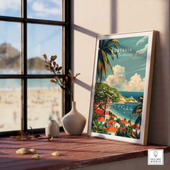 Gustavia Travel Print - Saint Barthélemy-This Art World