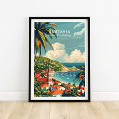 Gustavia Travel Print - Saint Barthélemy-This Art World