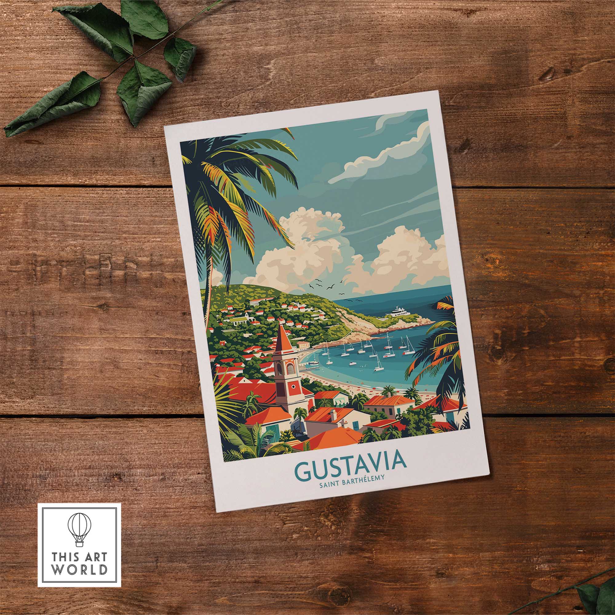 Gustavia Wall Art - Saint Barthélemy-This Art World