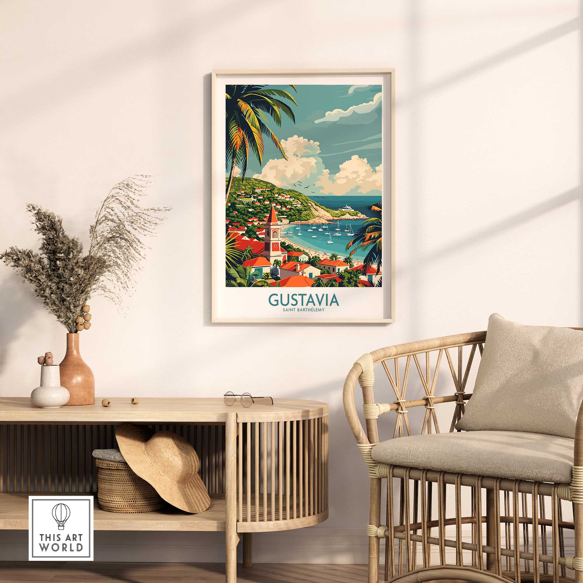 Gustavia Wall Art - Saint Barthélemy-This Art World