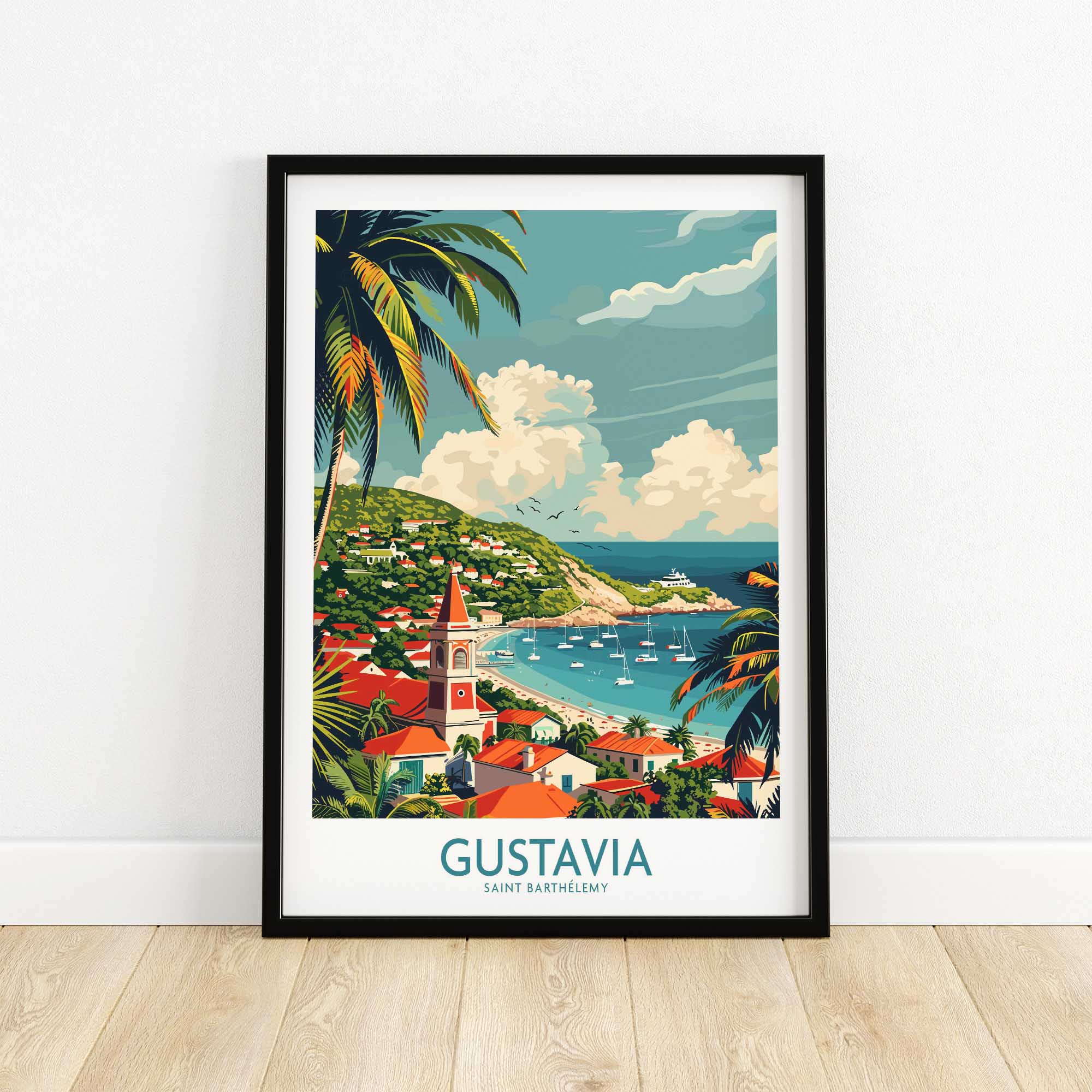 Gustavia Wall Art - Saint Barthélemy-This Art World