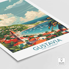 Gustavia Wall Art - Saint Barthélemy-This Art World