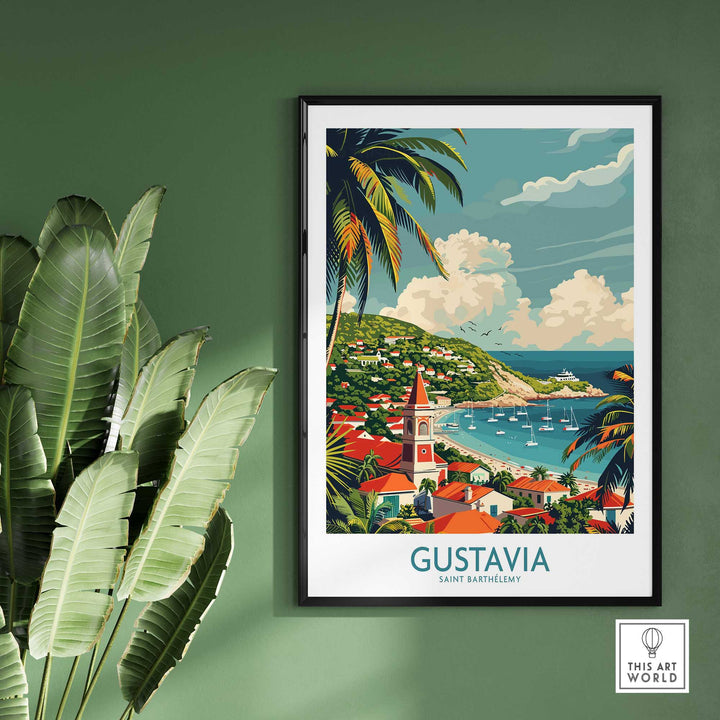 Gustavia Wall Art - Saint Barthélemy-This Art World