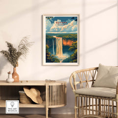 Guyana Art Print