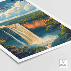 Guyana Art Print