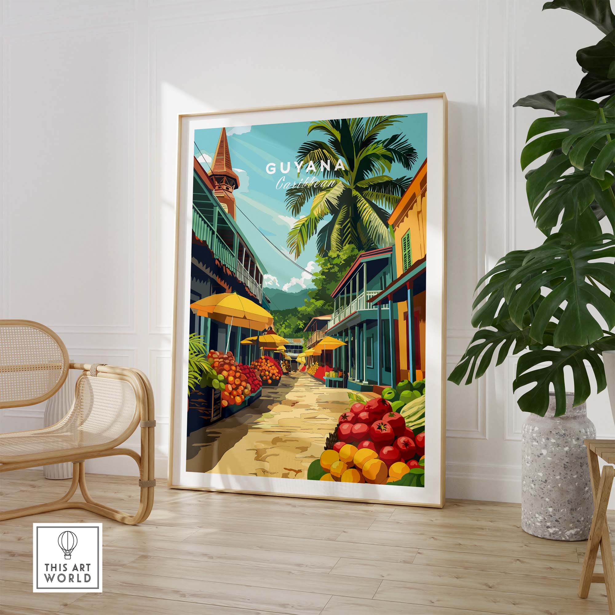 Guyana Poster Caribbean